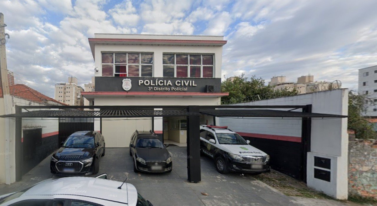 Caso foi registrado no 3º DP de Jundiaí (SP) — Foto: Google Maps/Reprodução