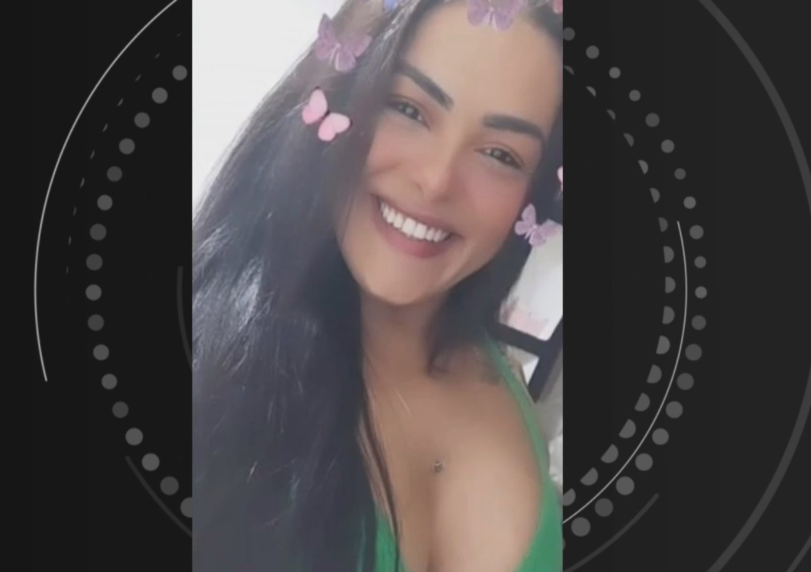 Vítima foi identificada como Yasmin Andrade Pinheiro — Foto: Reprodução/Redes Sociais/G1