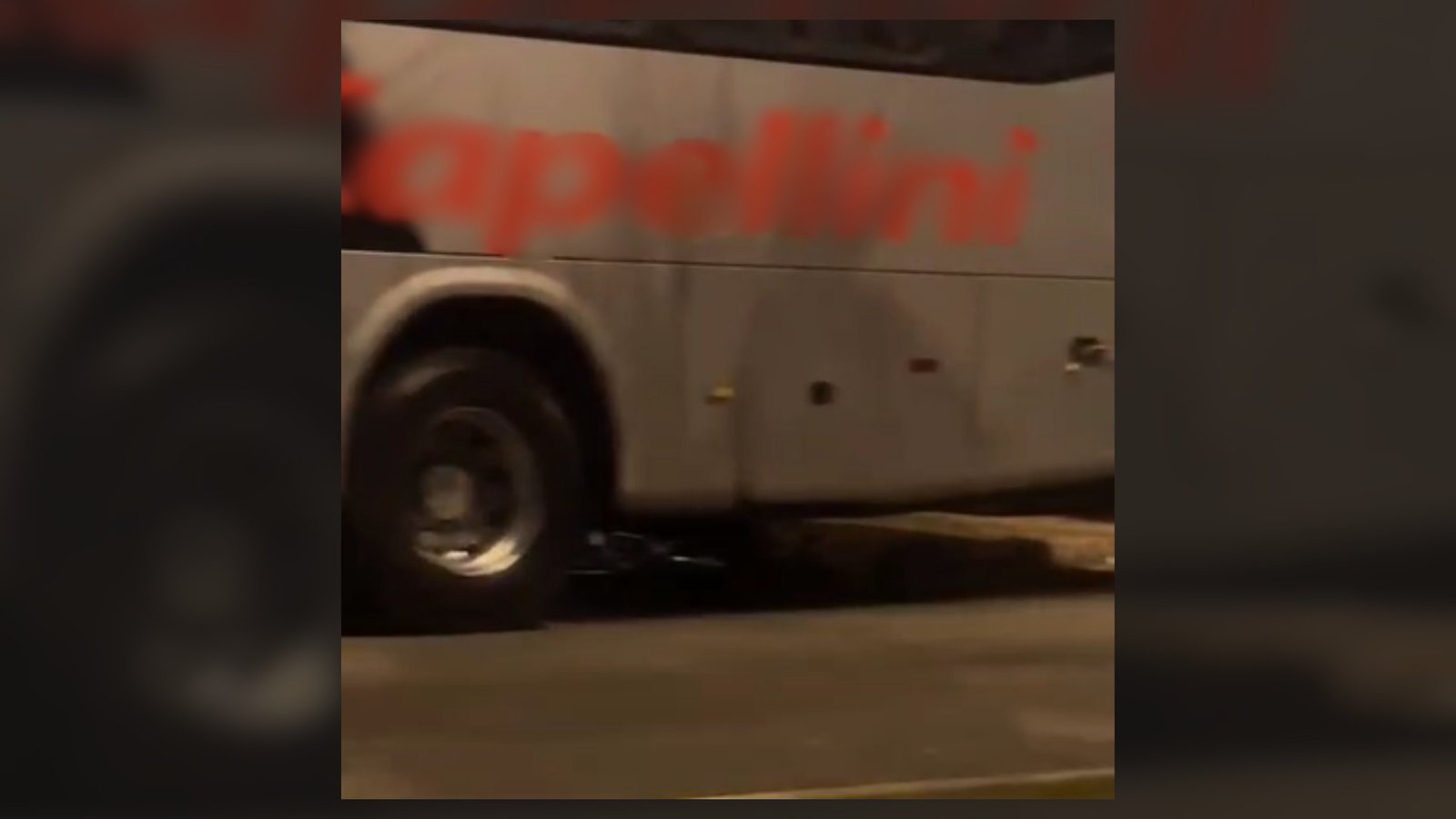 Morador de rua morre atropelado por ônibus enquanto dormia em uma avenida de Salto (SP) — Foto: Reprodução/Região em Notícias/G1